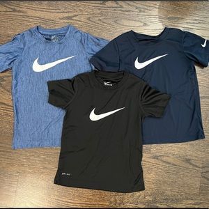 Nike Dri-Fit Tees, 3-pack, Size 5